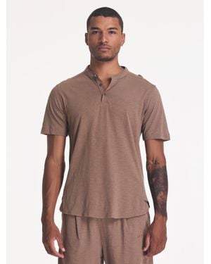 Religion Orson Slub Polo Shirt - Braun