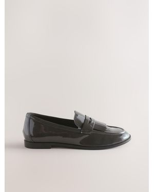 Next Forever Comfort Fringe Detail Loafers - Grau
