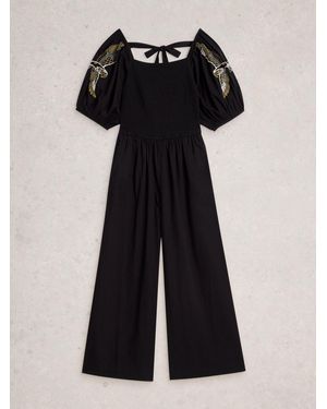 White Stuff Reese Jumpsuit - Black