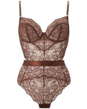 Ann Summers Ann Summers Hold Me Tight Lace Body - Brown