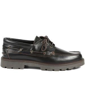 Jones Bootmaker Perivale Chunky Leather Moccasins - Grau