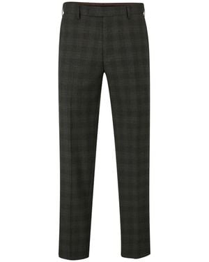 Skopes Leone Tailored Fit Suit Trousers - Black