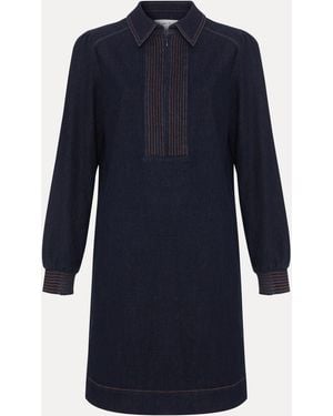 Phase Eight Gabi Denim Dress - Blue