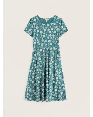 Seasalt Cornwall April Kurzärmeliges Kleid - Blau