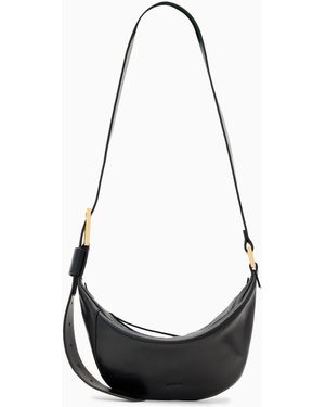 AllSaints Allsaints Luna Leather Cross-Body Bag - Black
