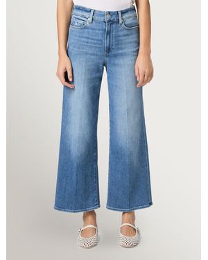 PAIGE Anessa 27 Wide Leg Vino Vibes Jeans - Blue