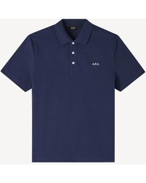 A.P.C. A. P.C. A. P.C. Standard Polo Shirt - Blau