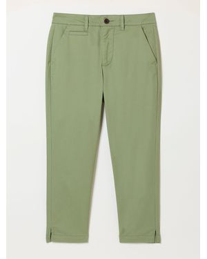 FatFace Fatface Farnham Crop Chino - Green