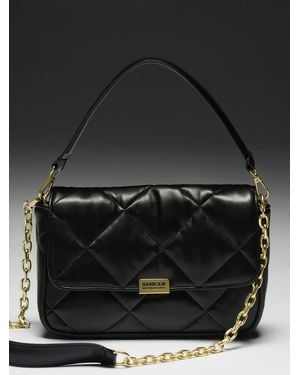 Barbour Soft Quilt Shoulder Bag - Black