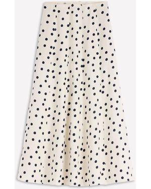 Boden Miriam Linen Maxi Skirt - White