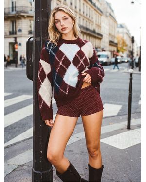 Superdry Slouchy Brushed Knit Sweater - Red