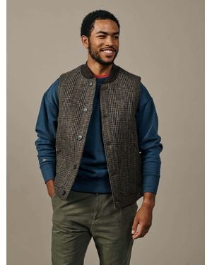 aubi Humby Wool Gilet - Blue