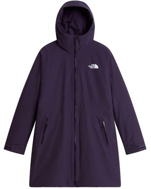 The North Face Insulated Hikesteller Parka Rain Jacket - Purple