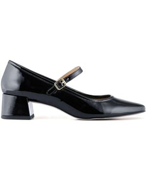 Jones Bootmaker Xabrina Patent Leather Shoes - Black