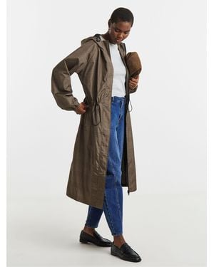 JD Williams Longline Lightweight Raincoat - Blue