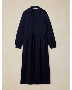 White Stuff Reegan Jersey Dress - Blue