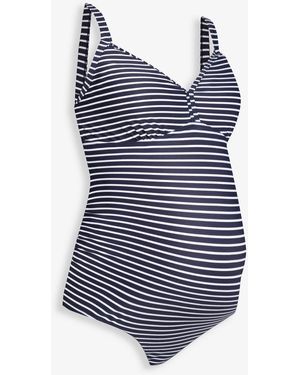 Jojo Maman Bébé Umstandsmode Badeanzug - Blau