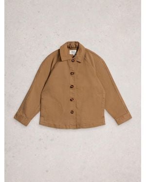 White Stuff Eden Denim Jacket - Natural