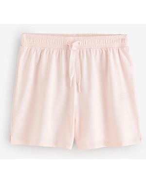 BOSS Logo Jersey Casual Shorts - Pink