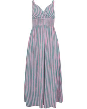 PixieGirl Petite Pixiegirl Wrap Maxi Dress - Purple