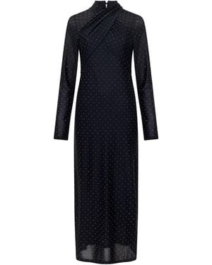 French Connection Shoshana Hotfix Wrapover Dress - Blue