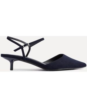 Linzi Vogue Kitten Heel Courts - Weiß