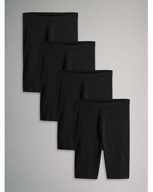 The Set 4 Pack Cycling Shorts - Black