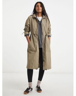 Simply Be Simply Be Longline Tech Parka - Natural