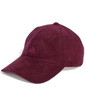 adidas Corduroy Baseball Cap - Red