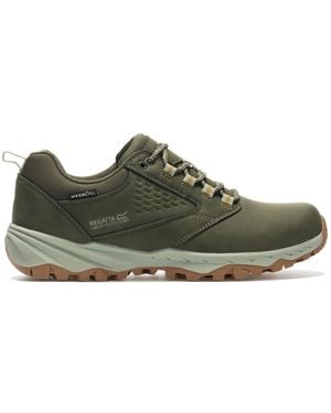 Regatta Amble Low Waterproof Shoes - Green