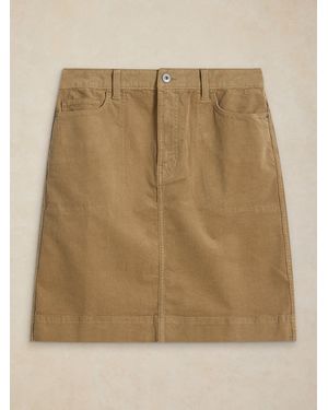 White Stuff Stuff Tia Cord Skirt - Natural