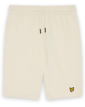 Lyle & Scott Fly Fleece Shorts - Natural