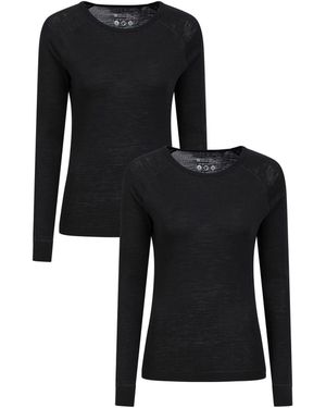 Mountain Warehouse Merino Thermal Top - Black