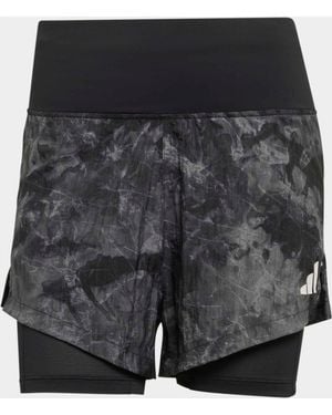adidas Adi365 Spray Dye 2In1 Shorts - Gray
