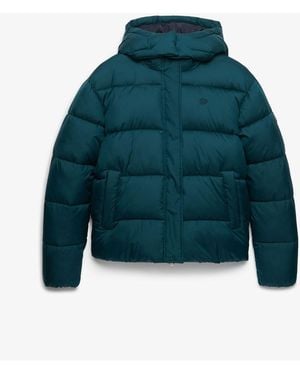 Superdry Premium Ripstop Puffer Jacket - Blue