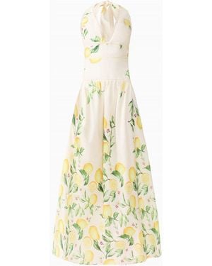 Elliatt Hana Halter Gown - Metallic