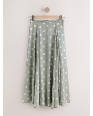 Next Godet Midi Skirt - Multicolor
