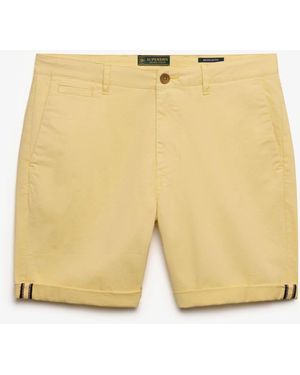Superdry Premium Regular Chino Shorts - Yellow