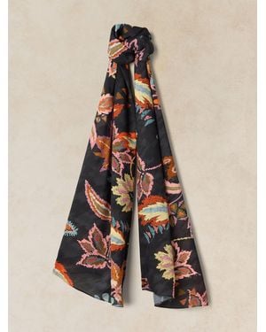 White Stuff Sophie Printed Scarf - White