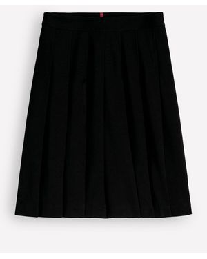 Boden Aya Ponte Skirt - Black