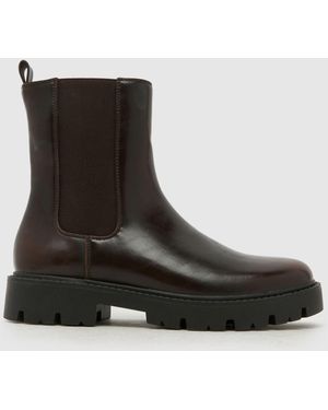 schuh Atlanta Chunky Chelsea Boots - Black