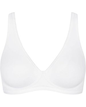 Sloggi Basic+ Soft Bra - White