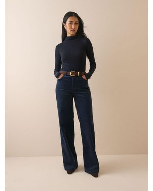 Nobody's Child Nobodys Child The Stretch Cord Wide Reg Trousers - Blue