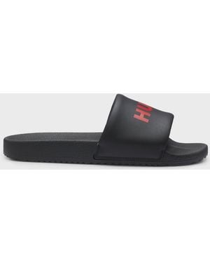 HUGO Timein Logo Sliders - White