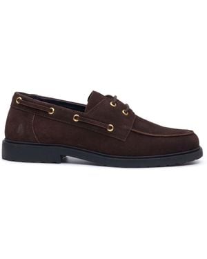 Hush Puppies Verity Boat Shoes - Brown
