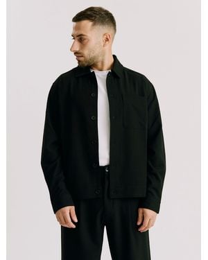 Kem Collection Smart Shacket - Black