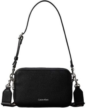 Calvin Klein Calvin Klein Logo Strap Camera Bag - Black