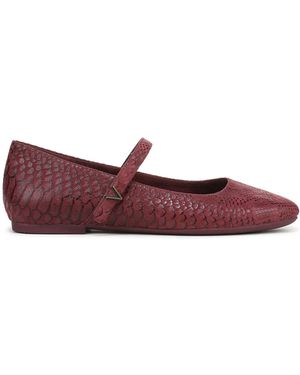 Vionic Alameda Wide Fit Arch Support Mary Janes - Rot