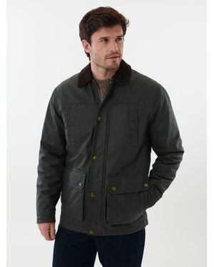 Saltwell Corduroy Collared Jacket - Black