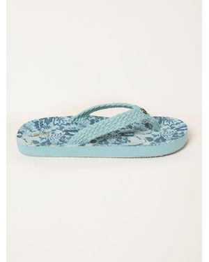 FatFace Fatface Bay Moulded Flip Flop - Blue